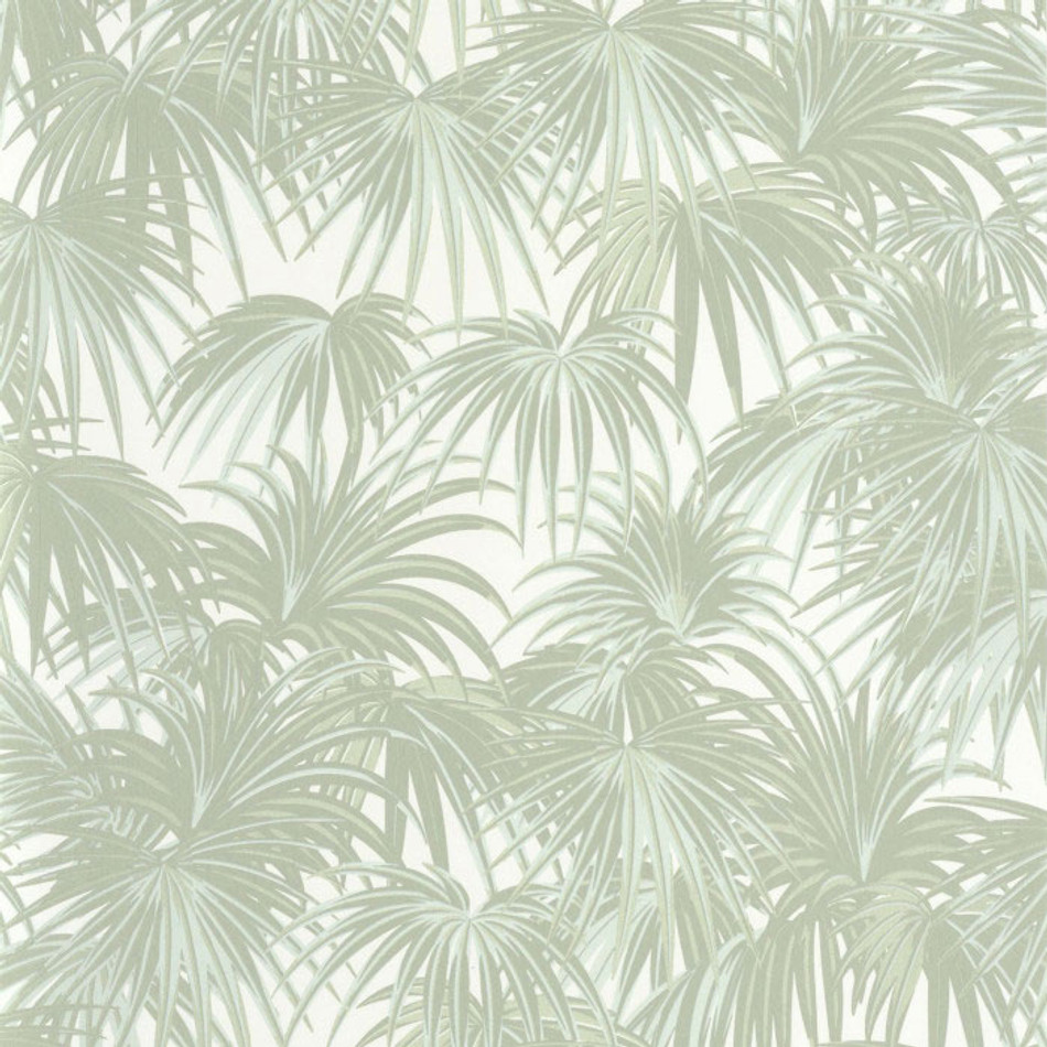 88657101 Charleston Twenties Vert Amande Wallpaper by Casadeco