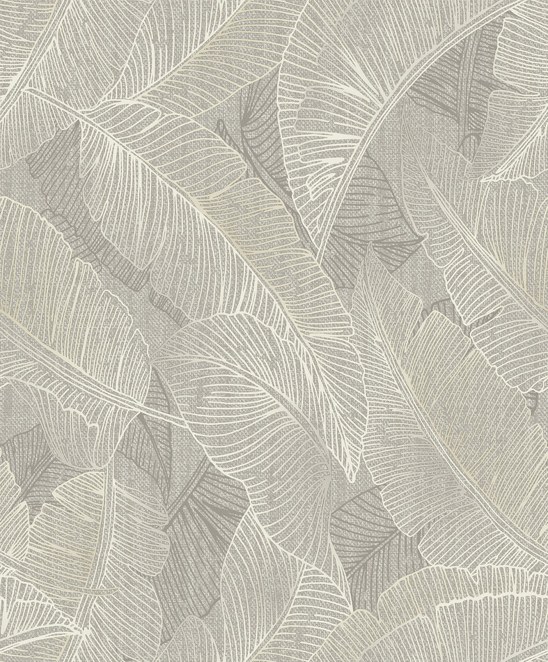 2142 Anaya Leaf Grey Wallpaper by Belgravia 2142 Anaya Leaf Grey Wallpaper by Belgravia