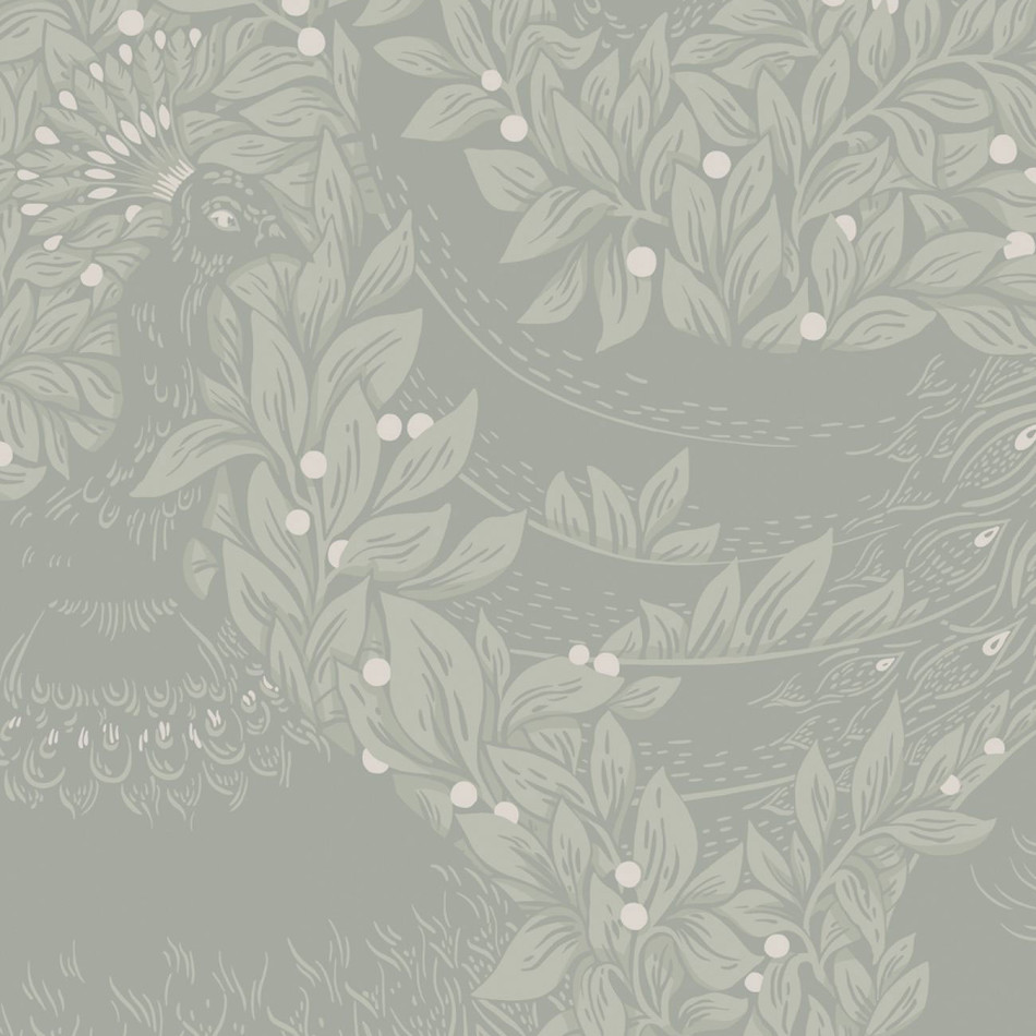 S10127 Evelina Jordnara Sage Green Wallpaper By Sandberg