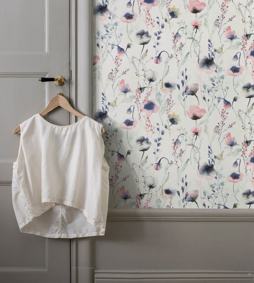 226-34 Lo Jordnara Multi Wallpaper By Sandberg 226-34 Lo Jordnara Multi Wallpaper By Sandberg