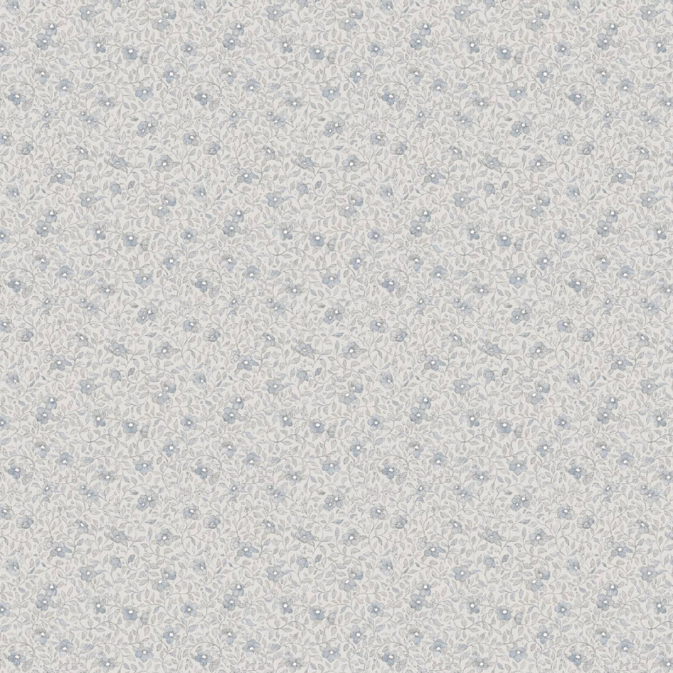 S10120 Stella Jordnara Misty Blue Wallpaper By Sandberg