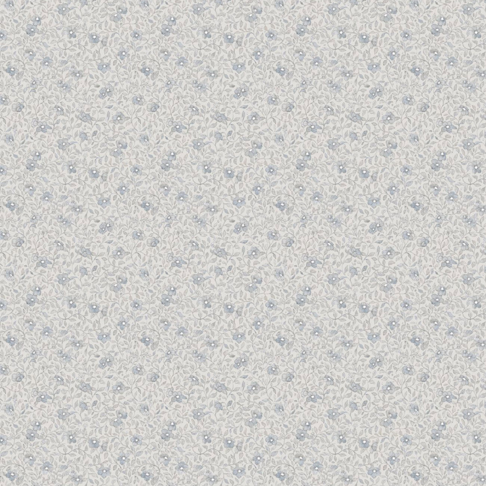 S10120 Stella Jordnara Misty Blue Wallpaper By Sandberg