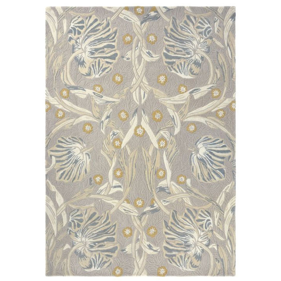 028701 Pure Pimpernel Linen Rug by Morris & Co