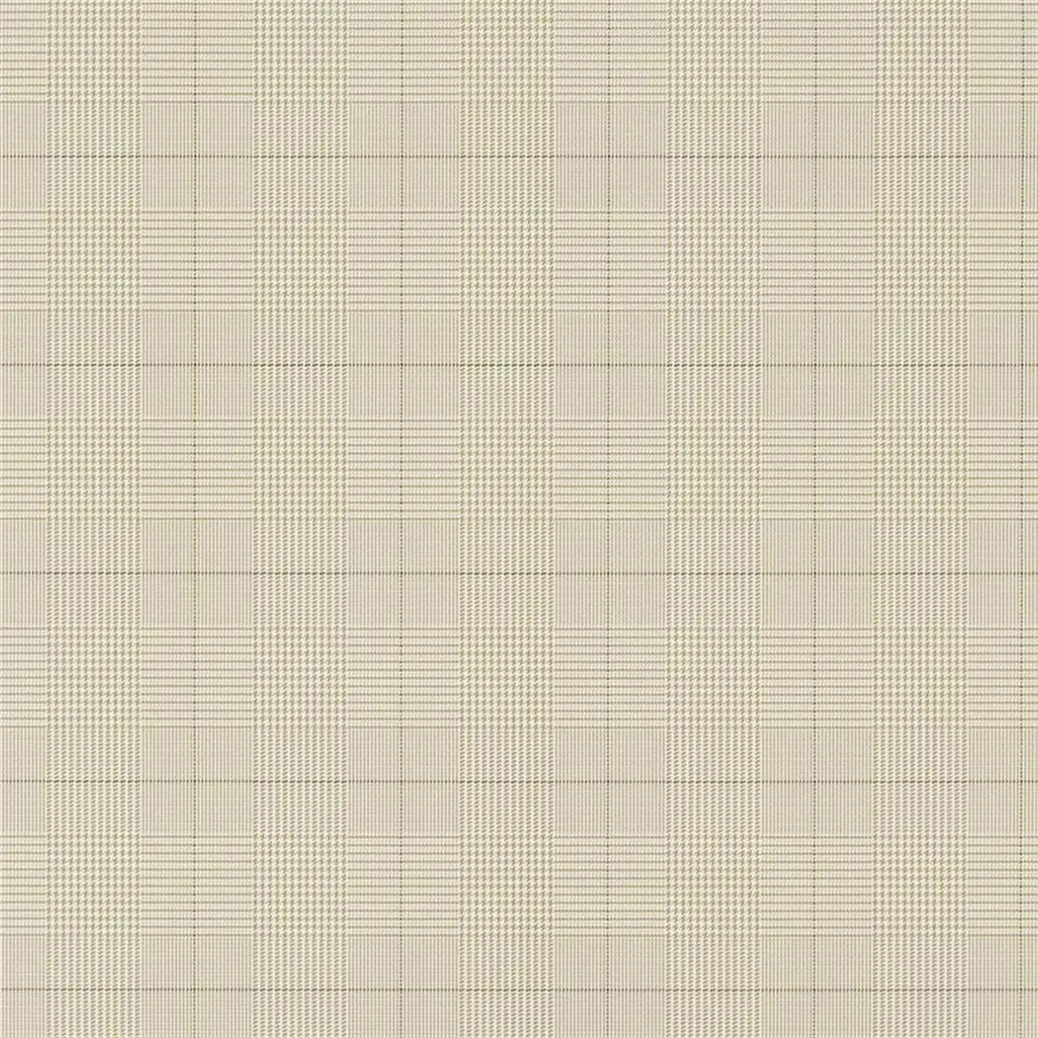 PRL017/15 Egarton Plaid Signature Papers IV Gunmetal Cream Wallpaper by Ralph Lauren