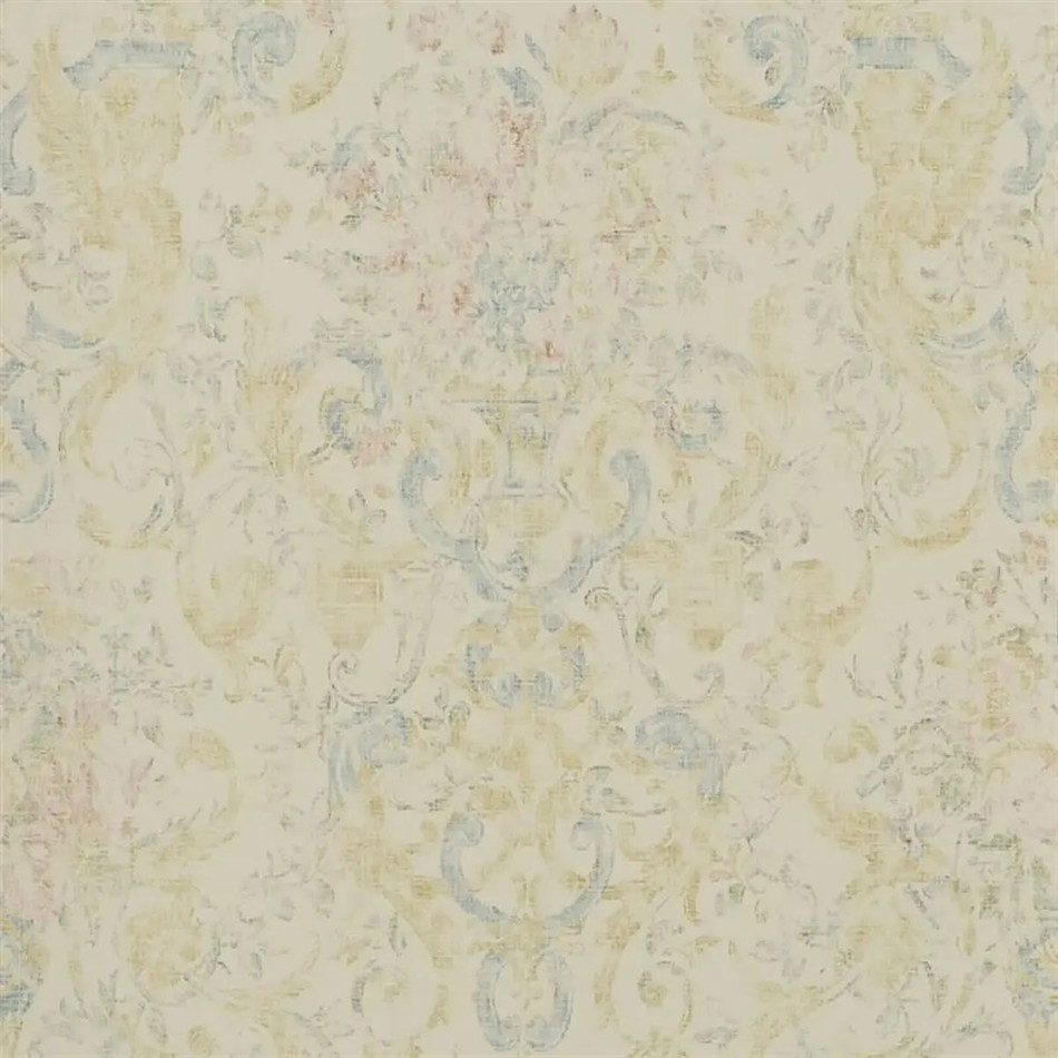 PRL704/05 Old Hall Floral Signature Papers IV Fresco Wallpaper by Ralph Lauren