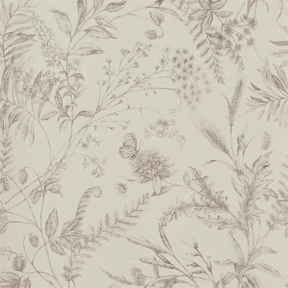 PRL710/06 Fern Toile Signature Papers IV Blossom Wallpaper by Ralph Lauren