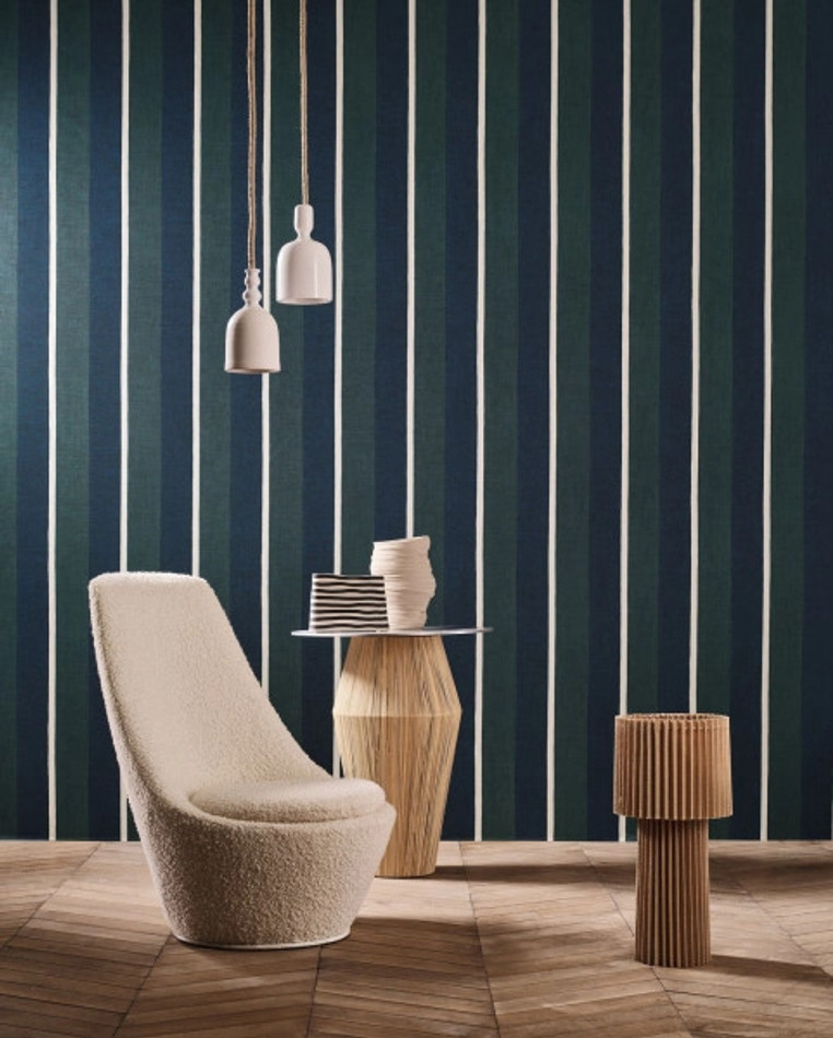 76040508 Sinopia La Chaux Wallpaper by Casamance