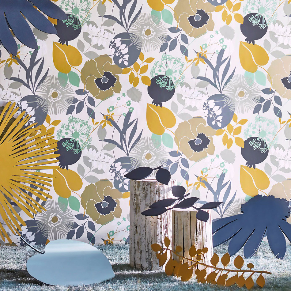 111493 Doyenne Standing Ovation Wallpaper by Harlequin