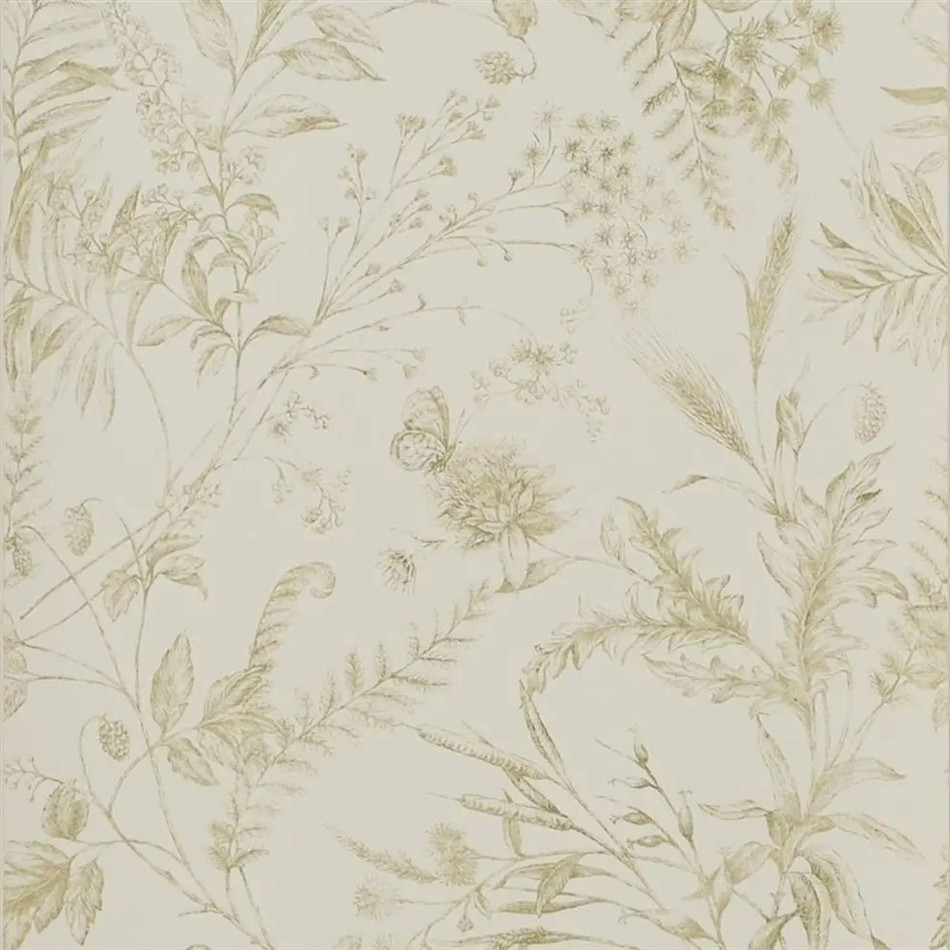 PRL710/05 Fern Toile Signature Florals Meadow Wallpaper by Ralph Lauren