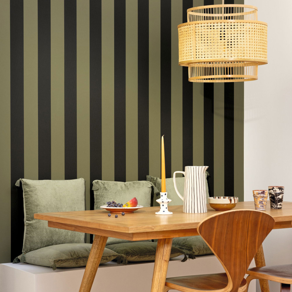 Wide Lines Wallpaper by Caselio