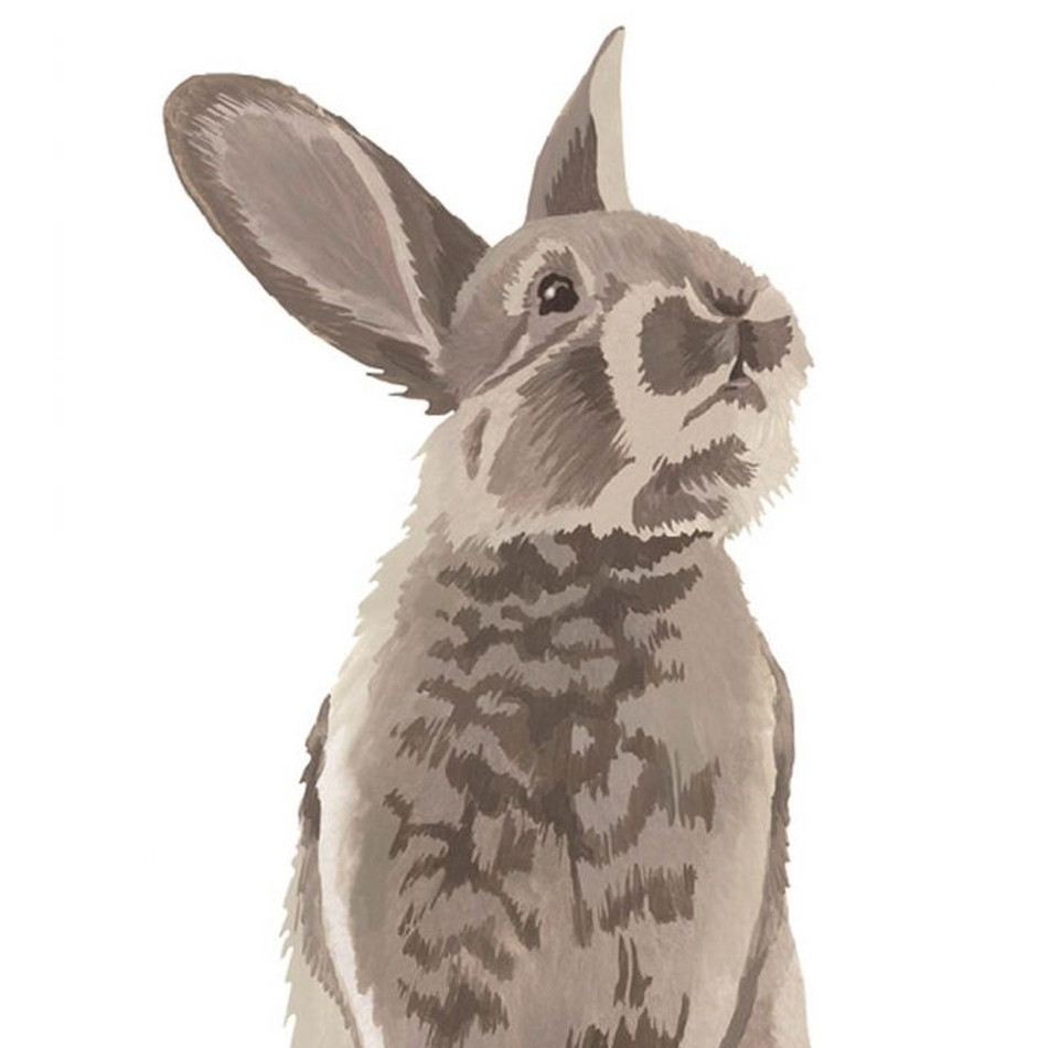 154-159052 Rabbit Mural Forest Friends Wallpaper By Today Interiors
