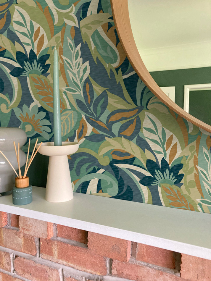 5900 Casa Green Wallpaper by Belgravia