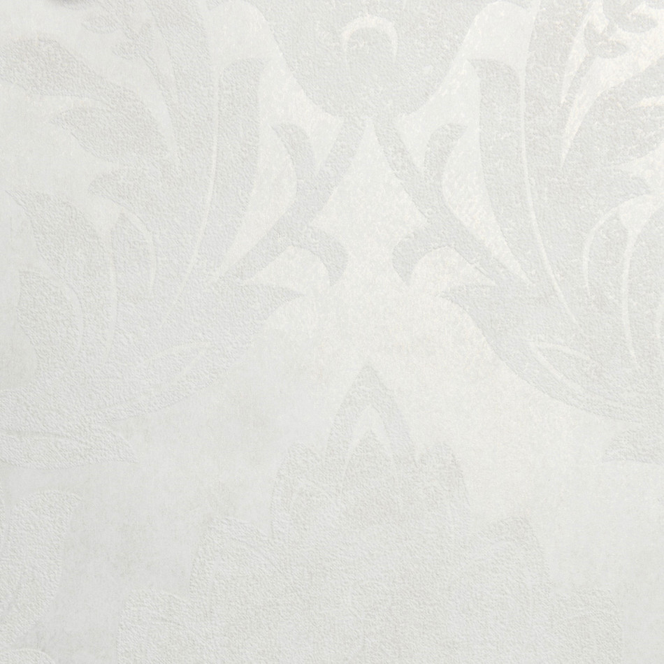 MDAR65006 Metallic Damask Medici White Wallpaper By Today Interiors