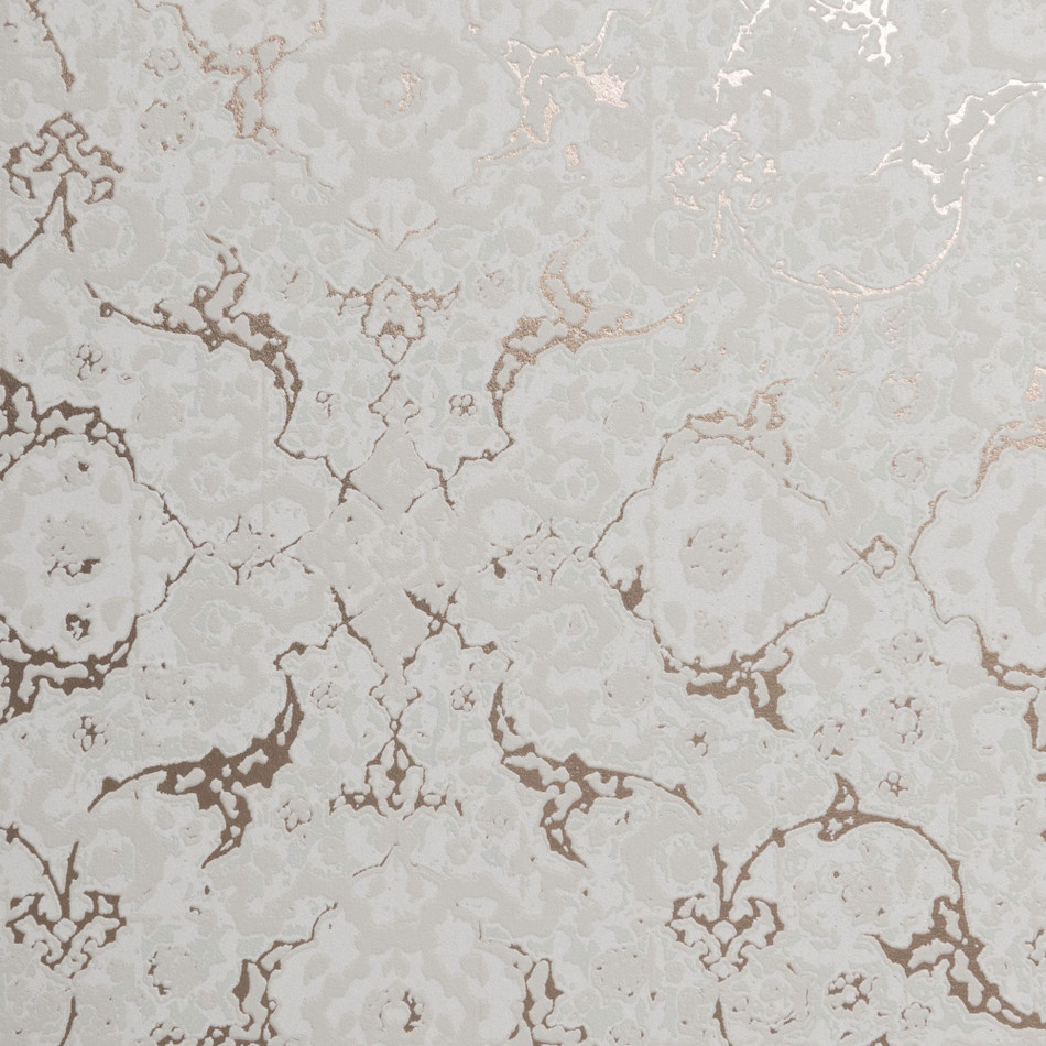 MDNG33005 Metallic Lace Medici Rose Grey Wallpaper By Today Interiors