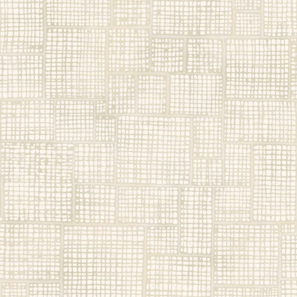 101106 Patchwork Stitch Dalia Wallpaper by Today Interiors
