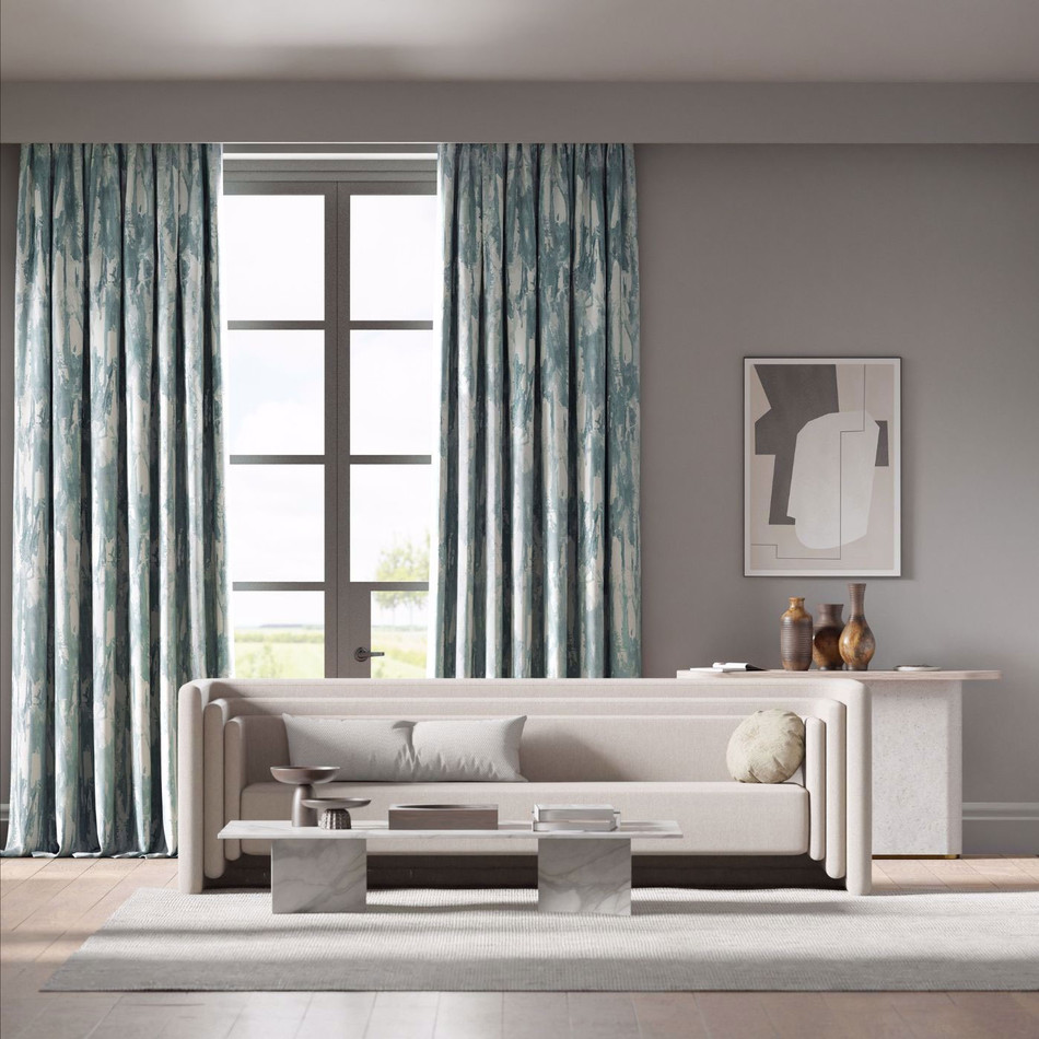 133919 Eco Takara Colour 4 Frost and Silver Willow Fabric by Harlequin 133919 Eco Takara Colour 4 Frost and Silver Willow Fabric by Harlequin