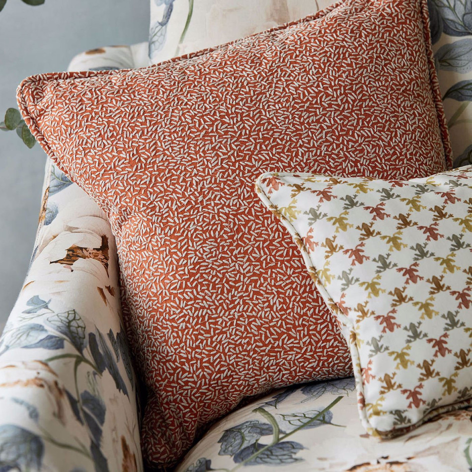 133924 Sow Colour 4 Baked Terracotta and Soft Focus Fabric by Harlequin 133924 Sow Colour 4 Baked Terracotta and Soft Focus Fabric by Harlequin