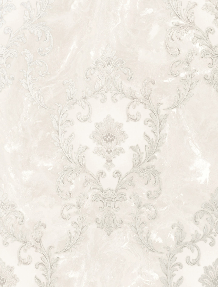 534375 Sienna Damask Pearl Wallpaper by Rasch