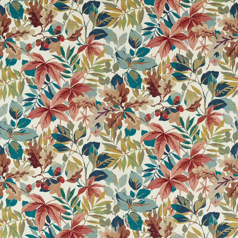 227059 Robin's Wood Arboretum Inkwood Fabric by Sanderson