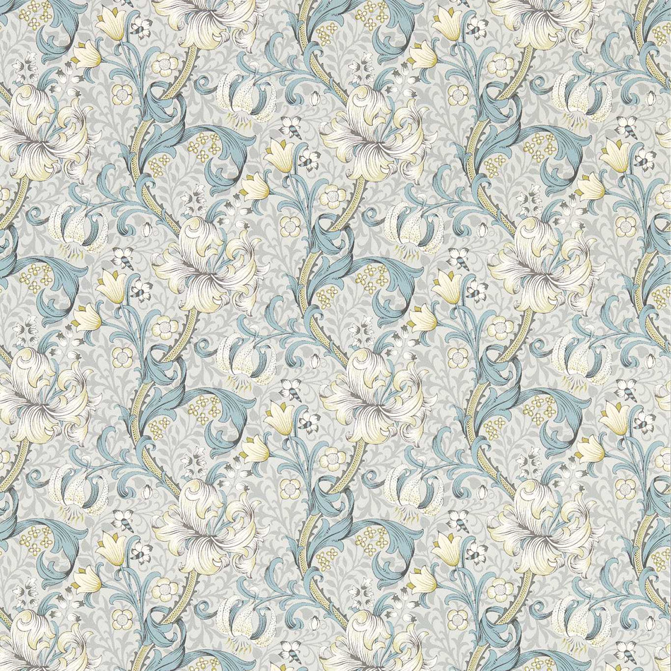 W0174/02 Golden Lily William Morris Designs Wallpapers By Clarke & Clarke