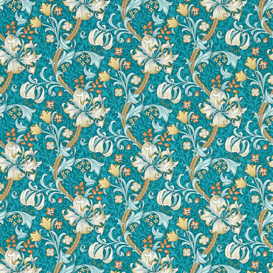 W0174/03 Golden Lily William Morris Designs Wallpapers By Clarke & Clarke