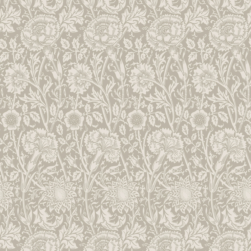ET12508 Tonal Floral Trail Arts and Crafts Wallpaper By Galerie