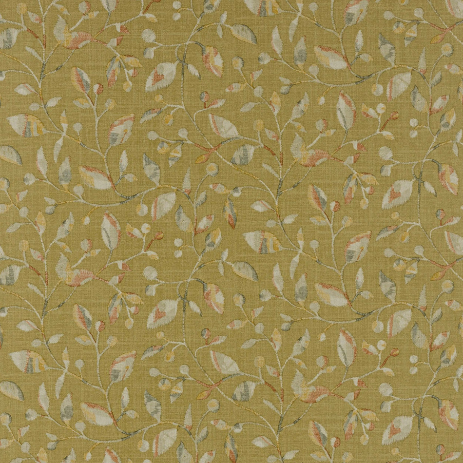 J8015-02 Azzura Gold Wallpaper By Jane Churchill