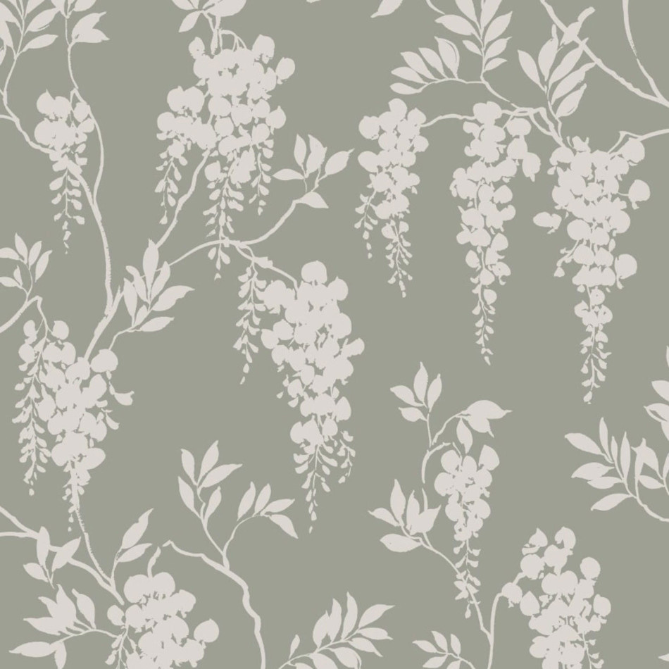 833-28 Hedvig Lofstad Garden Green Wallpaper By Sandberg