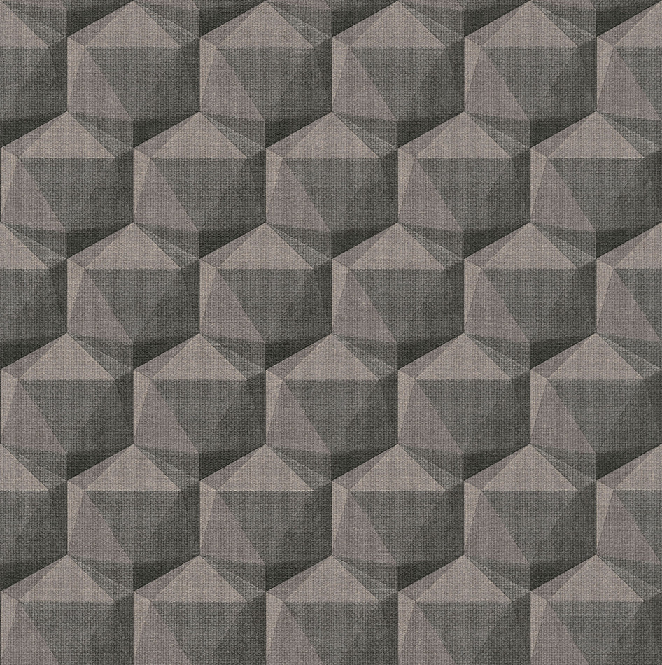 FS72027 Geometric Motif Fusion Wallpaper By Galerie