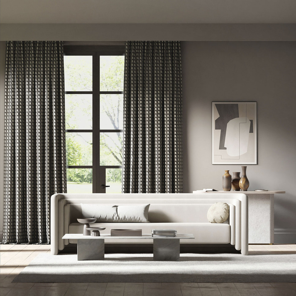 133900 Blocks Colour 3 Black Earth Sketched Diffused Light Harlequin Fabric 133900 Blocks Colour 3 Black Earth Sketched Diffused Light Harlequin Fabric