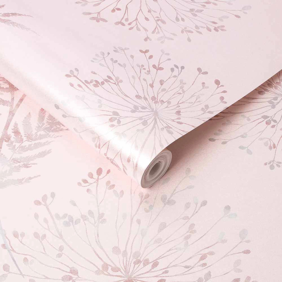 106435 Wish Blush Floriculture Wallpaper by Graham and Brown