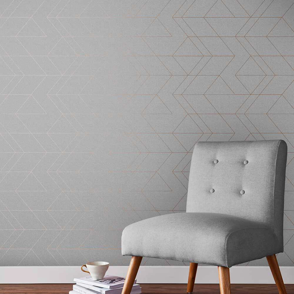 106756 Balance Oblique Wallpaper by Graham and Brown