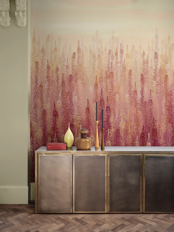 120415 Enchanted Vale Autumn Mural Wallpaper by Clarissa Hulse