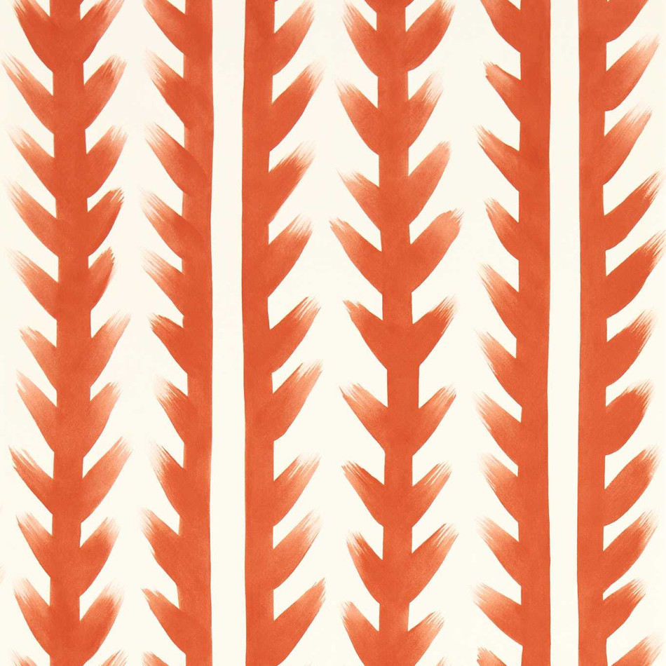 113053 Sticky Grass Carnelian Sophie Robinson Wallpaper By Harlequin