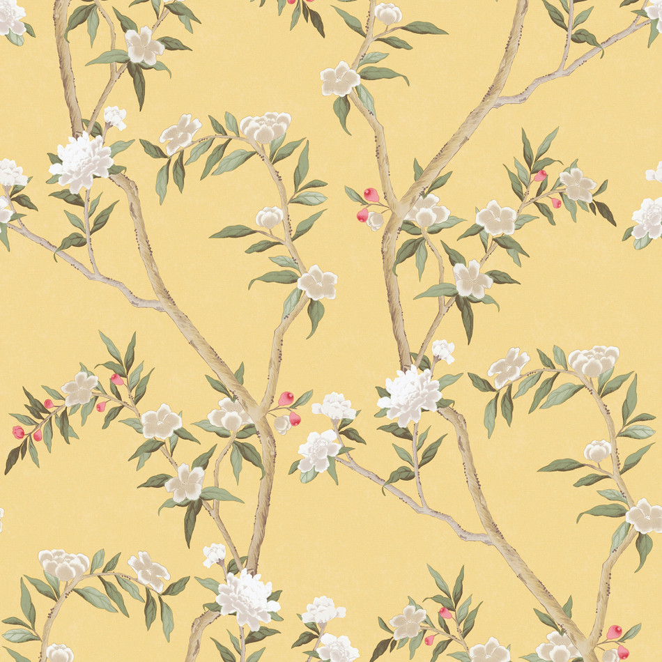 1900-3 Chinoiserie Spring Blossom Wallpaper By Galerie