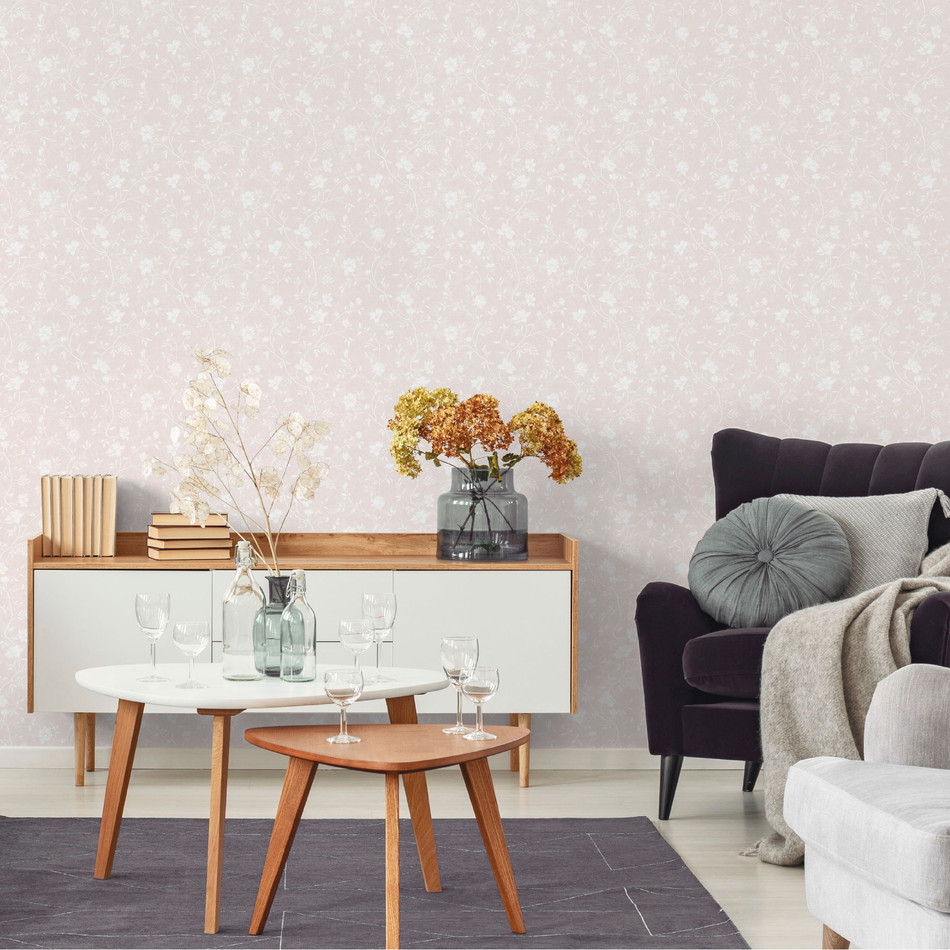 1907-1 Magnolia Spring Blossom Wallpaper By Galerie