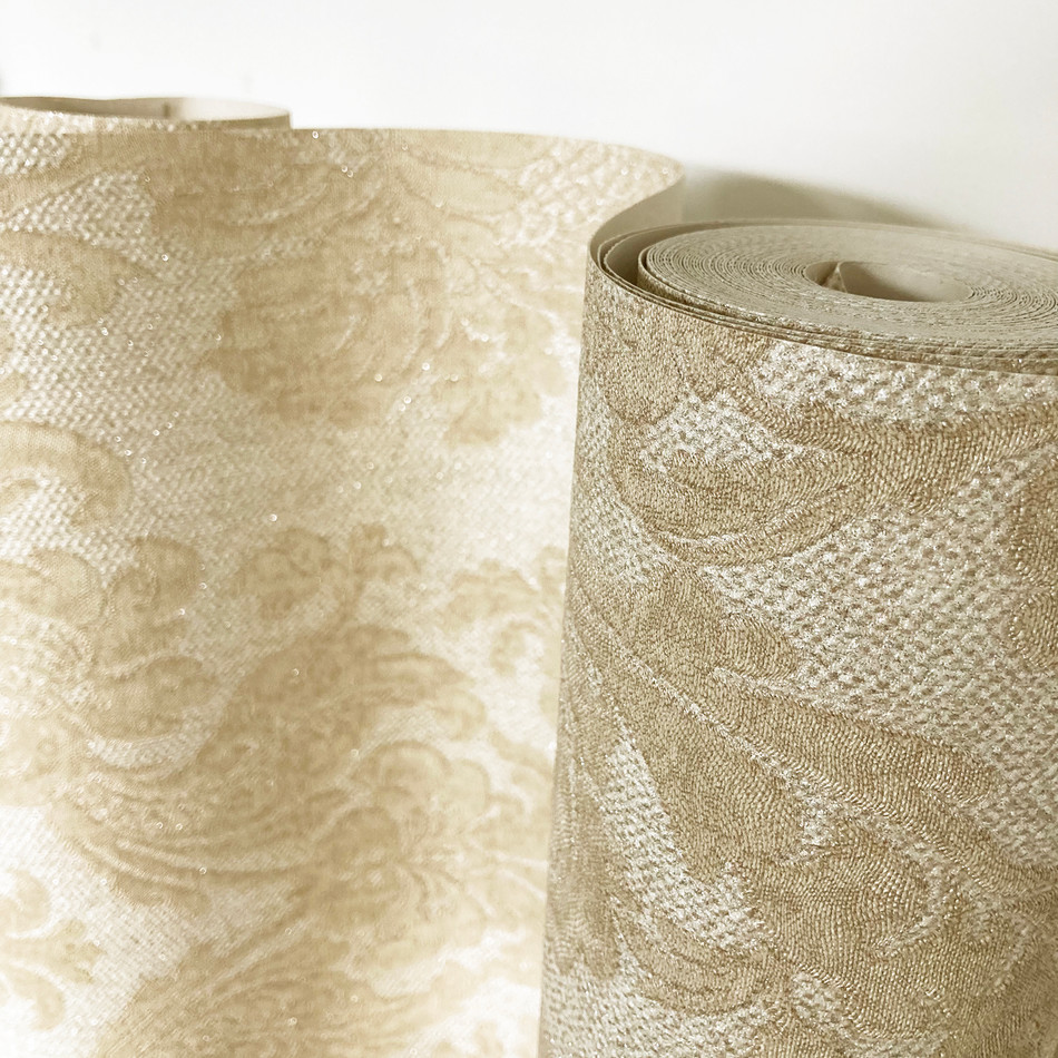 4408 Ciara Damask Cream Wallpaper by Belgravia Zambaiti Parati