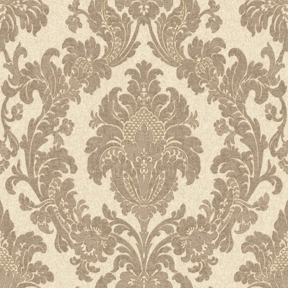 4410 Ciara Damask Soft Beige Wallpaper by Belgravia Zambaiti Parati