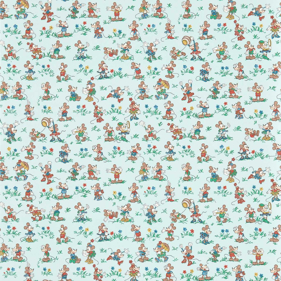 217264 Mickey & Minnie Disney Home Wallpaper by Sanderson