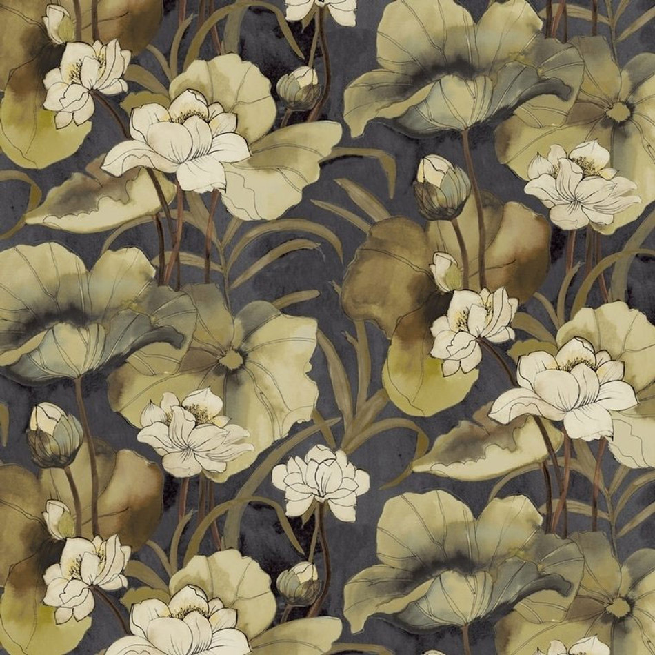 DE01733 Waterlily Designology Wallpaper By Sketch Twenty 3