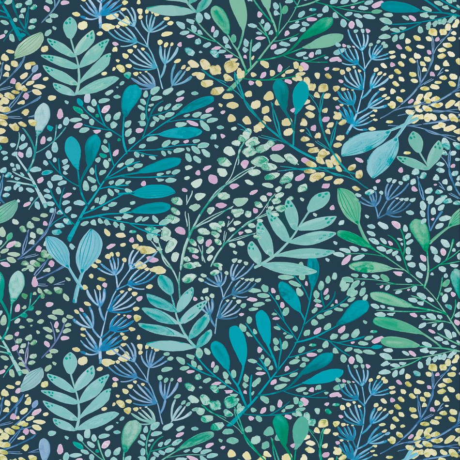 Wild Grass Vert Noir Pimp My Wall Wallpanel By Caselio