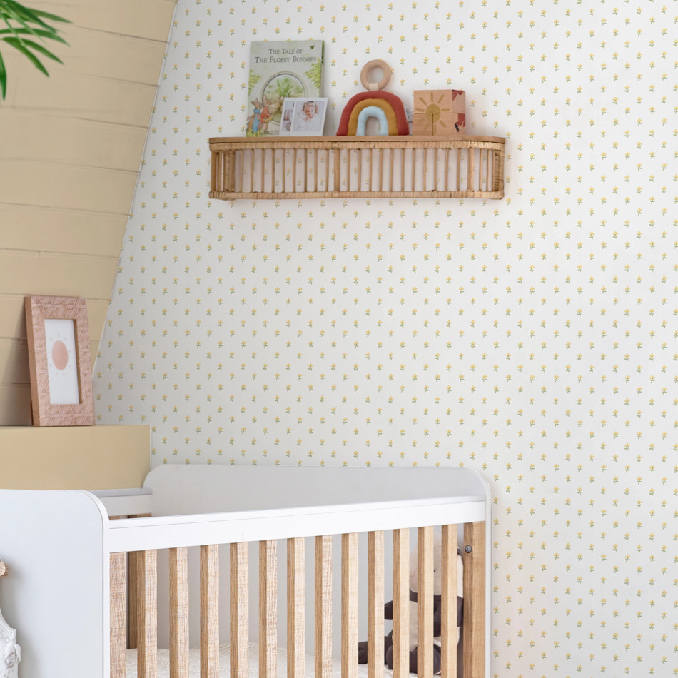 119866 Wood Violet Ochre Yellow Wallpaper by Laura Ashley 119866 Wood Violet Ochre Yellow Wallpaper by Laura Ashley