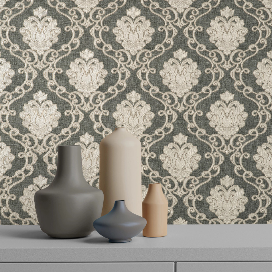 M95660 Florentine Damask Vymura Milano Wallpaper by Fine Decor M95660 Florentine Damask Vymura Milano Wallpaper by Fine Decor
