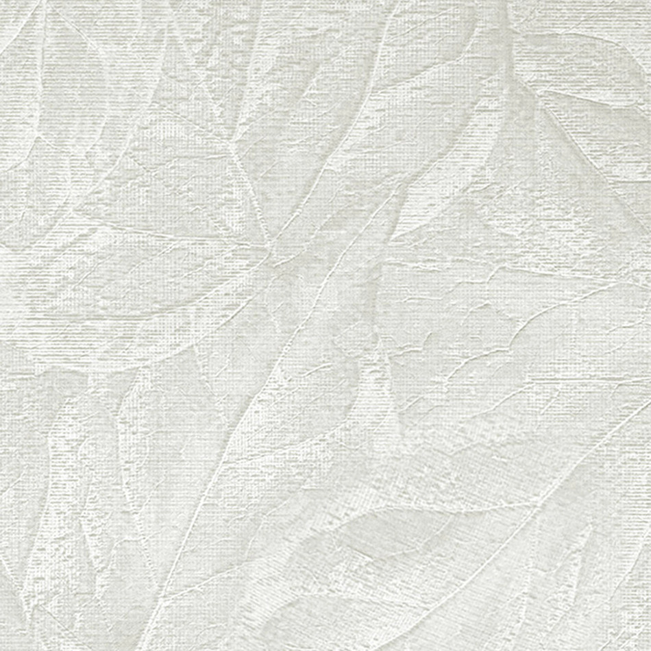 M95664 Aspen Leaf Soft White Vymura Wallpaper by Fine Decor