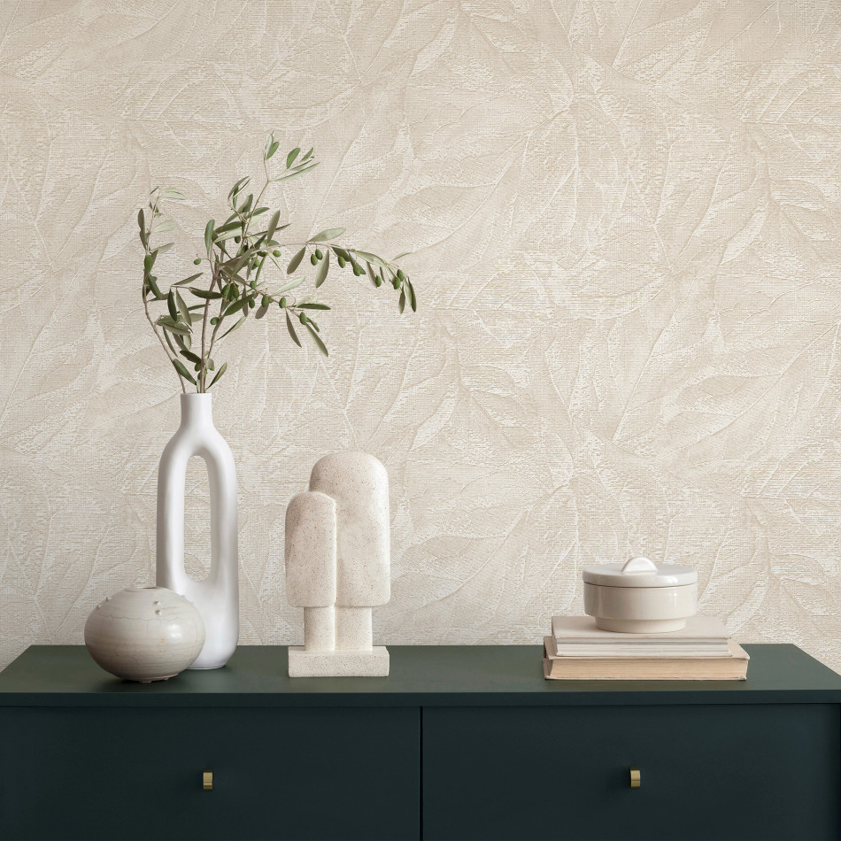 M95662 Aspen Leaf Natural Vymura Wallpaper by Fine Decor M95662 Aspen Leaf Natural Vymura Wallpaper by Fine Decor