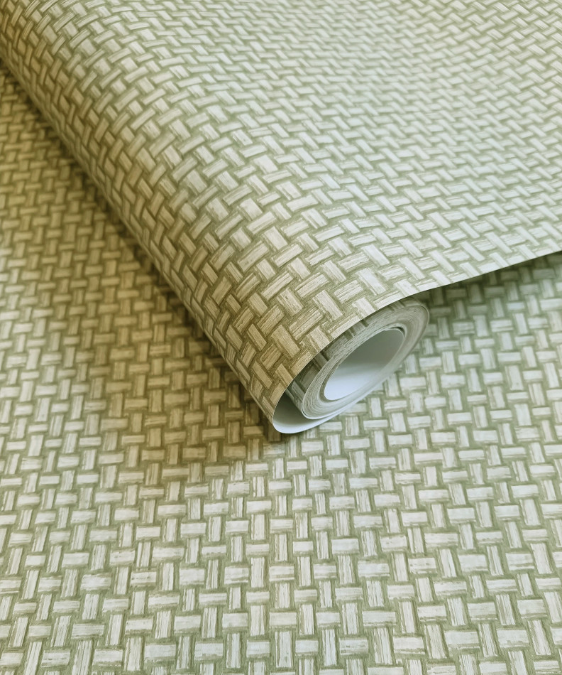 13581 Basket Weave Green Wallpaper by Holden Decor 13581 Basket Weave Green Wallpaper by Holden Decor
