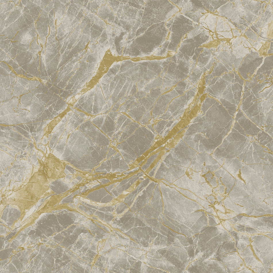 36283 Portoro Marble Grey / Gold Wallpaper by Holden Decor