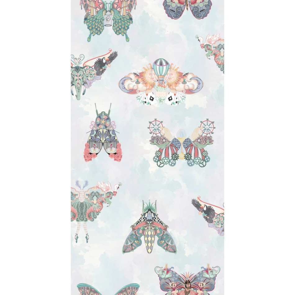 BMCF003/02D Butterfly Effect Pink Multi Wallpaper by Brand McKenzie BMCF003/02D Butterfly Effect Pink Multi Wallpaper by Brand McKenzie