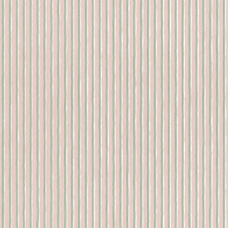 S10140 Brita Huset I Solen Pink Wallpaper By Sandberg