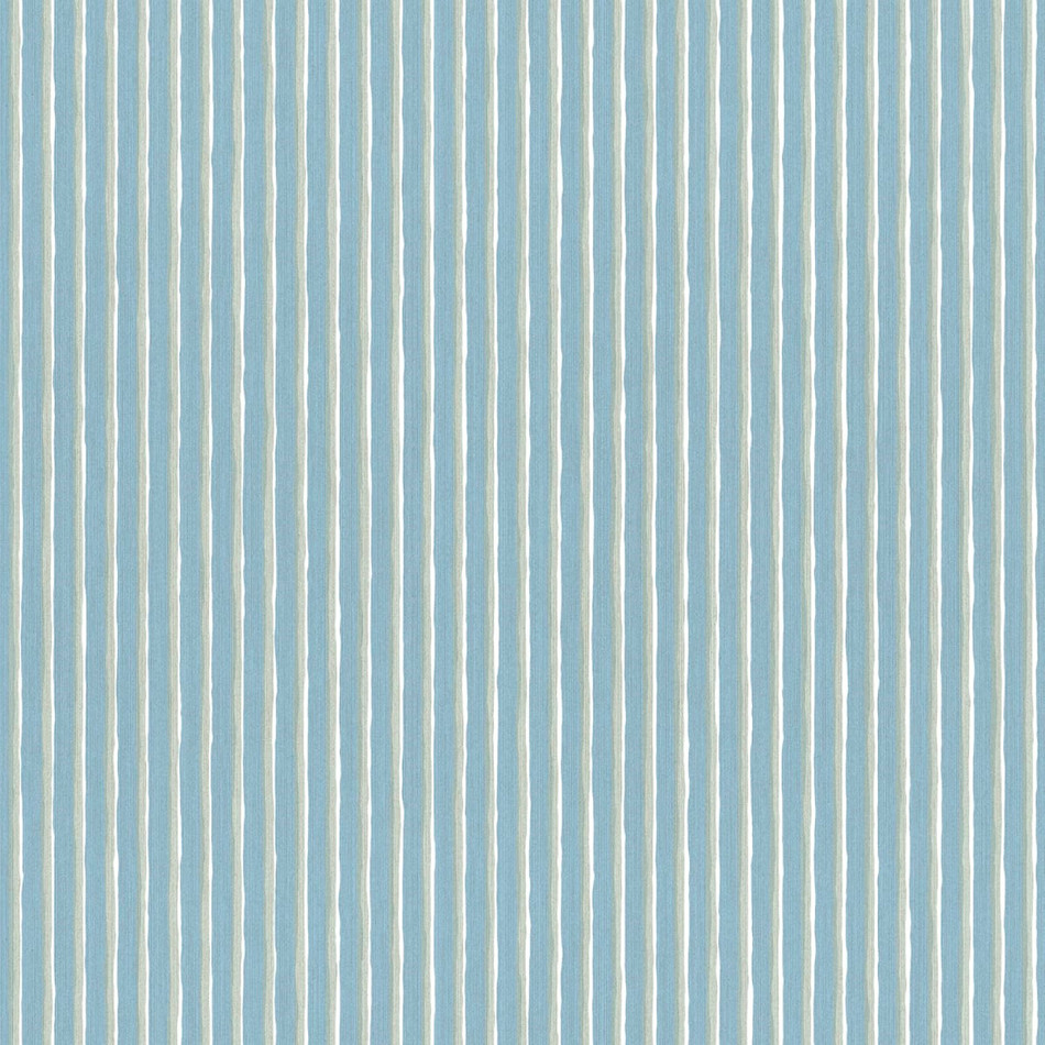 S10143 Brita Huset I Solen Sky Blue Wallpaper By Sandberg